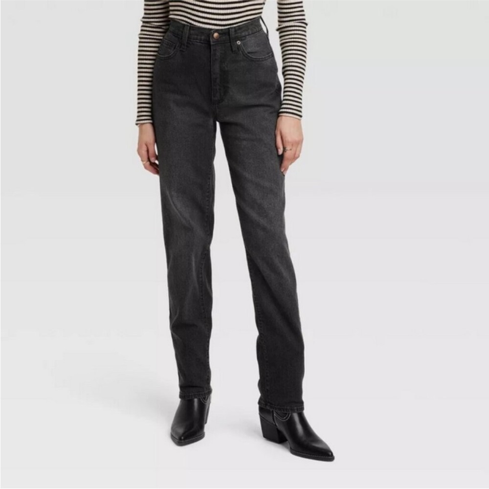 New with Tags Universal Thread Black Straight Leg Jeans